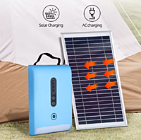 Rechargeable Solar Power System Lamp Kit