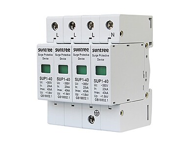 Surge Protector AC 1.SUP1-40 2.Voltage:275Vac 3.Current:20-40ka,2p