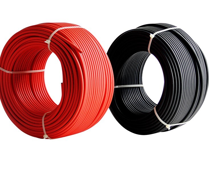 PV Solar Cable Red 6mm2 1.H1Z2Z2-K 2.Voltage:1500Vdc,100m/roll,3.with counter meter